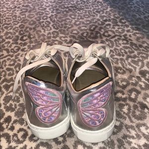Silver and pink liara Sophia Webster Sneakers
